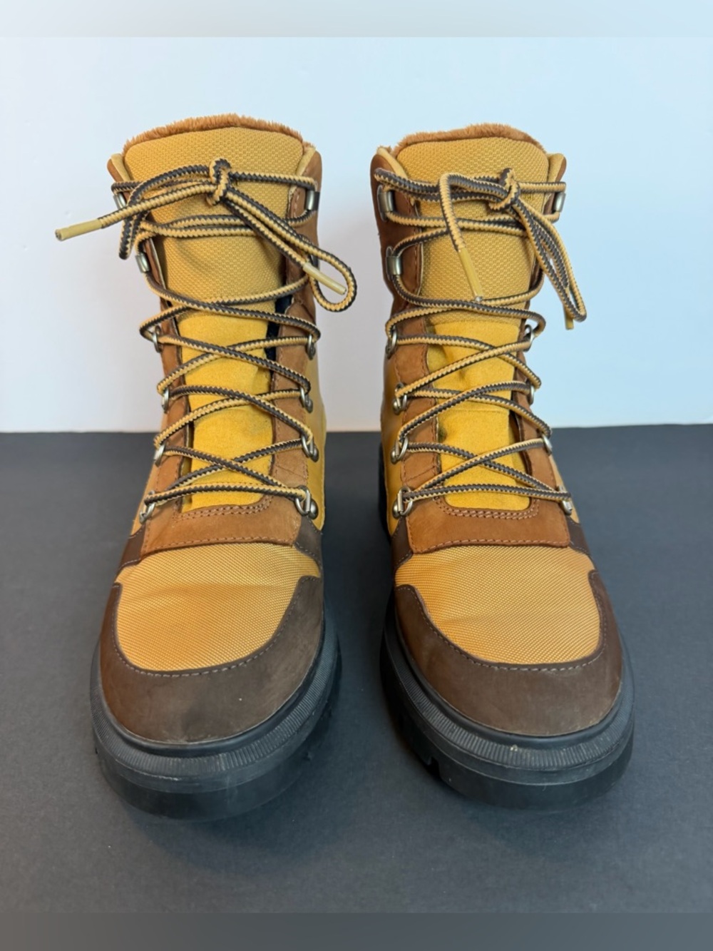 Timberland Womens 9 Cortina Valley Waterproof Mid Hiker Wheat Boots Outdoor - Picture 2 of 9